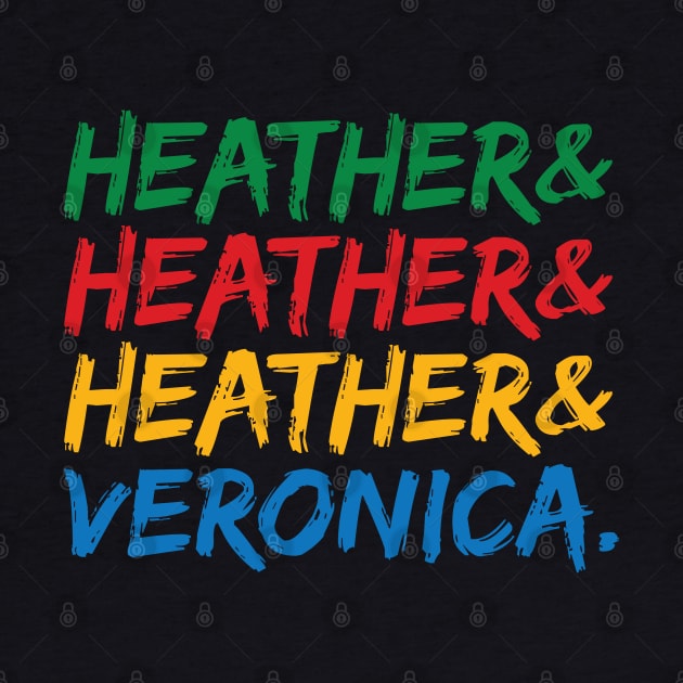 Heather and Veronica Ampersand Names Shirt by redesignBroadway